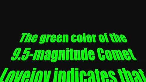 Lovejoy C/2011 W3  comet Dec 2011