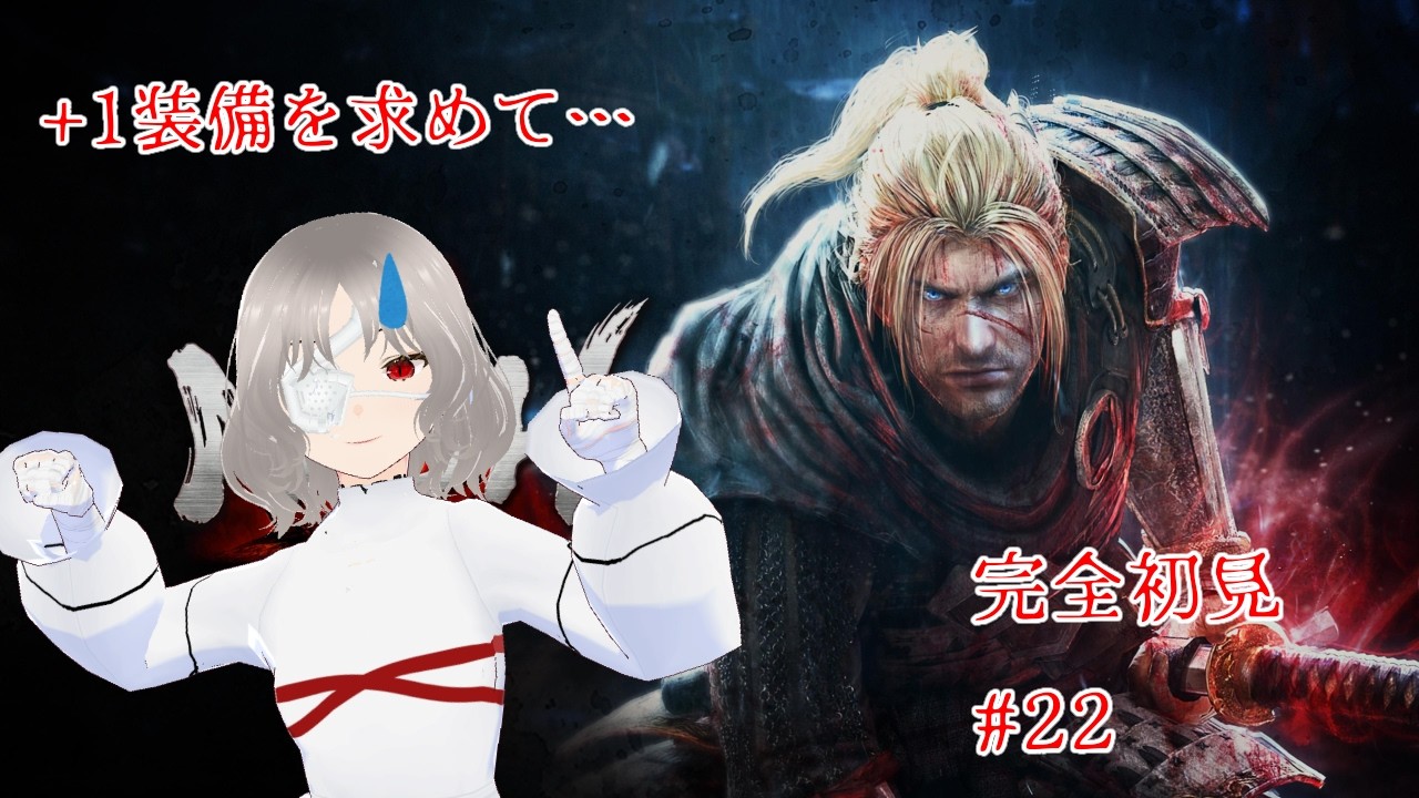 【仁王 完全初見#22】試験的に参加型+1装備を求めて・・・【氷錐ろびな】