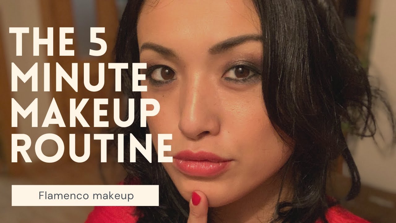 How to put makeup for flamenco performance and going out