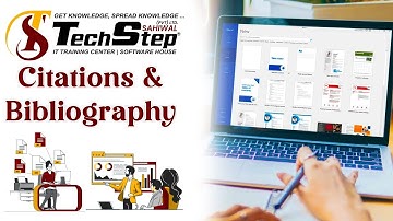 Lecture 34 | Citations & Bibliography | Office Management Tutorial 2024 | TechStep Sahiwal