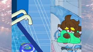 Plumes Journey Épisode 6 Characters Wears Swimsuit-Speedpaint