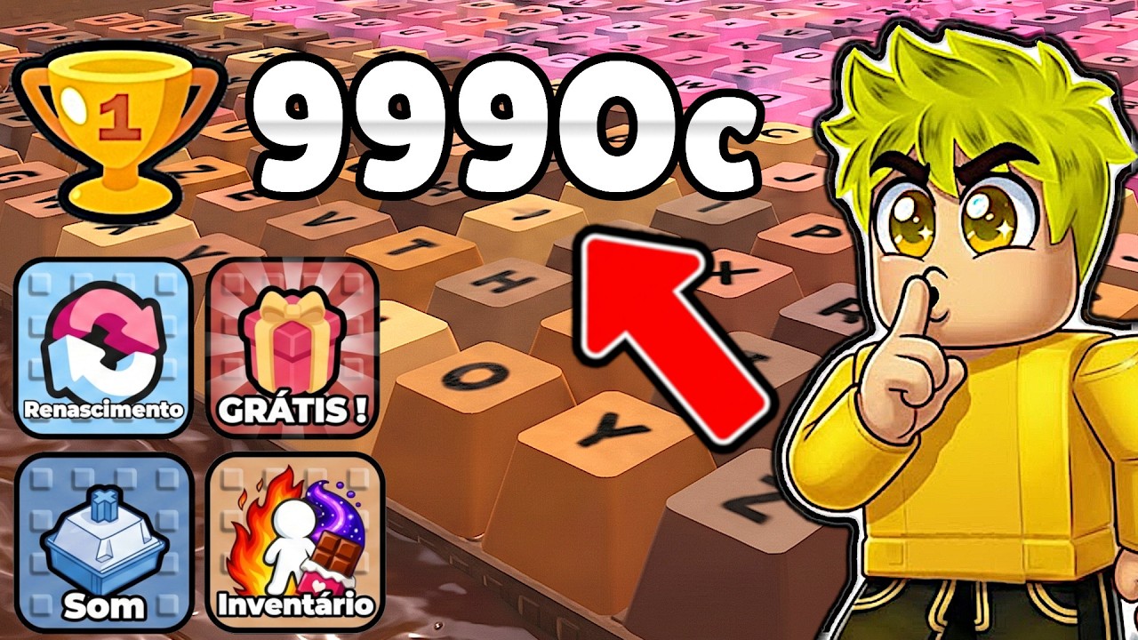 TESTEI SEGREDOS DE ADMIN NO PARKOUR DE TECLADOS