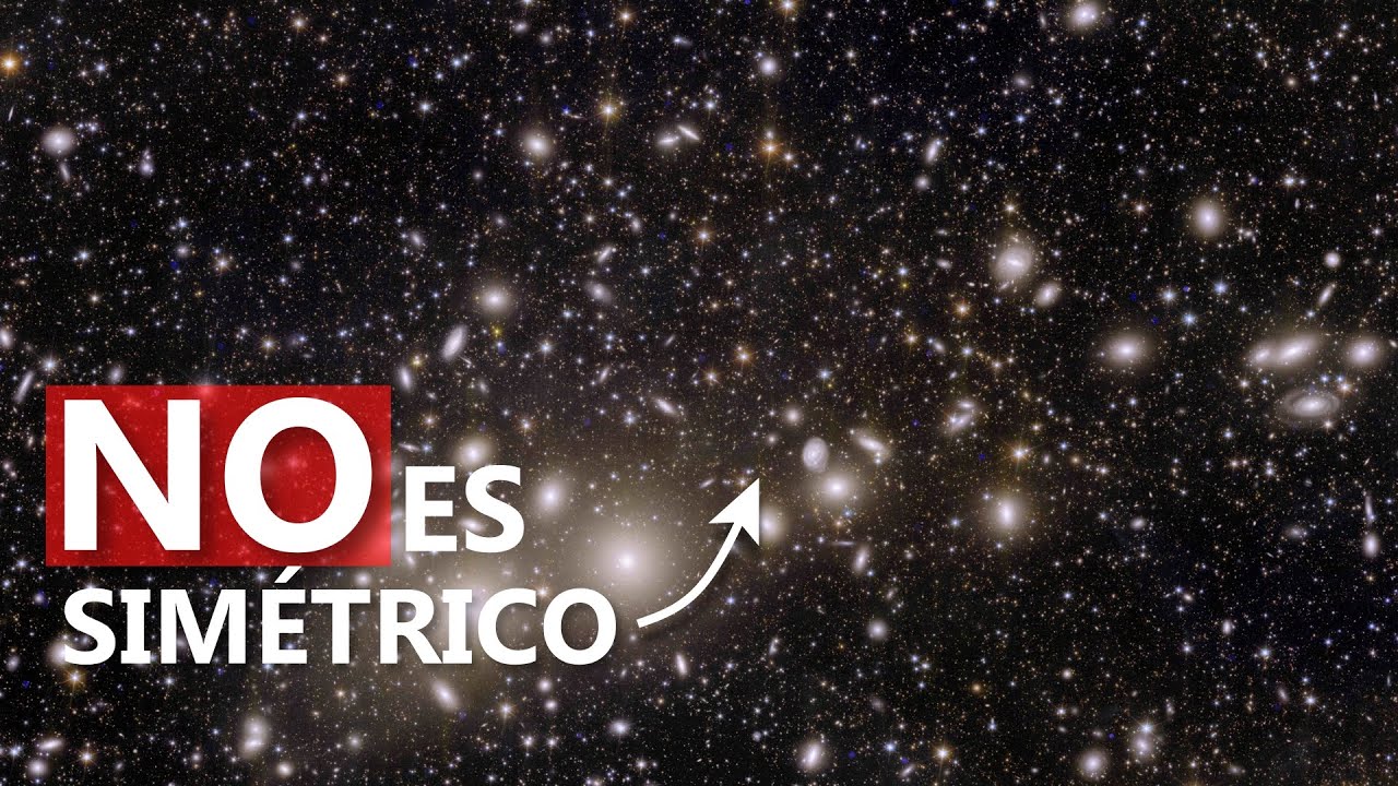 El universo no es simétrico (y menos mal)