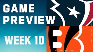 Houston Texans vs. Cincinnati Bengals | 2023 Week 10 Game Preview