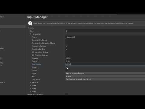 Stage 4 Pt. 1 Setup Input Manager