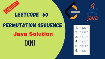 Leetcode Permutation Sequence Java Solution