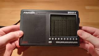 Мой настольный/дежурный/походный DEGEN DE 1103. Радиоприёмник, который всегда со мной.
