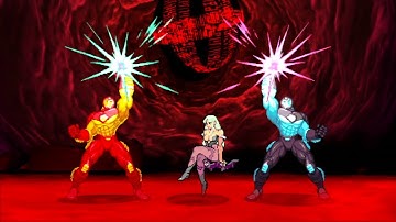 Marvel VS Capcom 2 - Morrigan/War Machine/Iron Man - Expert Difficulty Playthrough