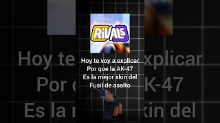 La AK-47 es la mejor skin de Assault Rifle #humor #viral #fyp #rivalsroblox