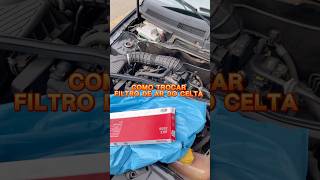 How to change the air filter on a Celta