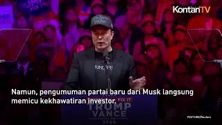 Elon Musk Dirikan Partai Amerika, Putus Hubungan Politik dengan Trump