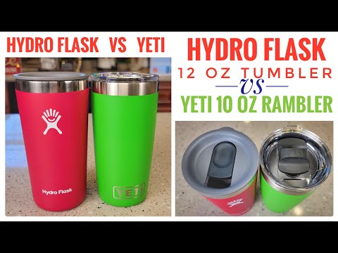 Yeti Vs Hydro Flask Tumbler Comparison 10 Oz Vs 12 Oz