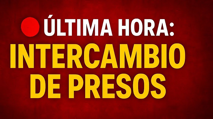 ÚLTIMA HORA: Intercambio de presos entre Venezuela y EEUU