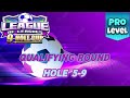 Golf clashleague of leagues 9hole cup  pro qualifying round  holes 59 white cliffs courses