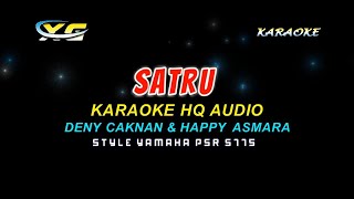 SATRU - Deni Caknan Happy asmara - KARAOKE - KOPLO Yamaha PSR S775