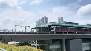 RIP smrt c151 KHI KKS trains logo set 071/072 departing Buona Vista
