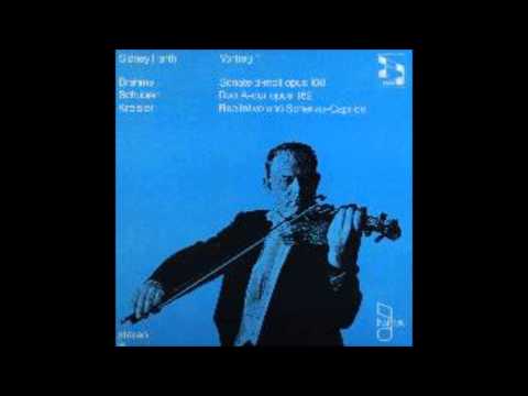 Brahms, Violin Sonata Op 108 , Sidney Harth