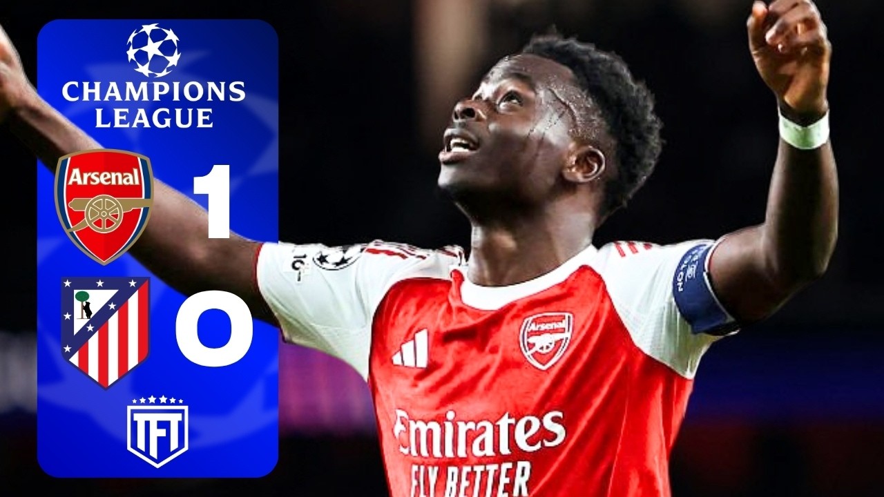 ARSENAL REACH CHAMPIONS LEAGUE FINAL! Arsenal 1-0 Atletico Madrid Highlights