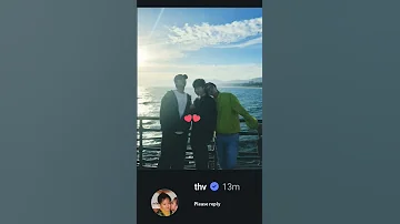 Jimin Posted With A V Sign On Ig And Taehyung Commented 