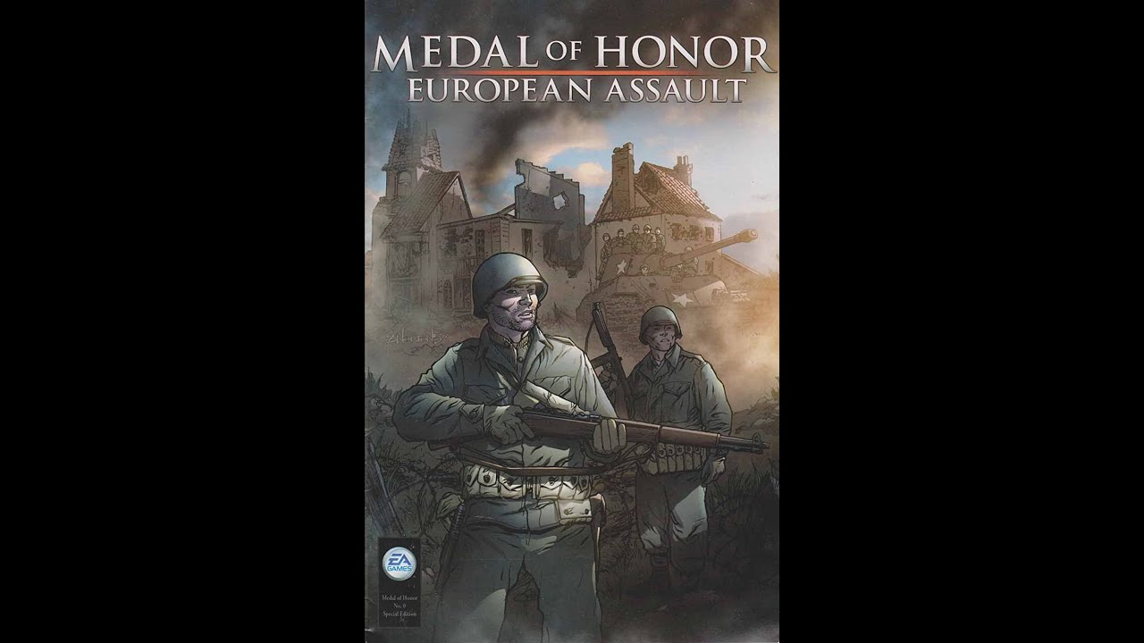 Medal of Honor European Assault Soundtrack: Church Ambience with Background Battle.