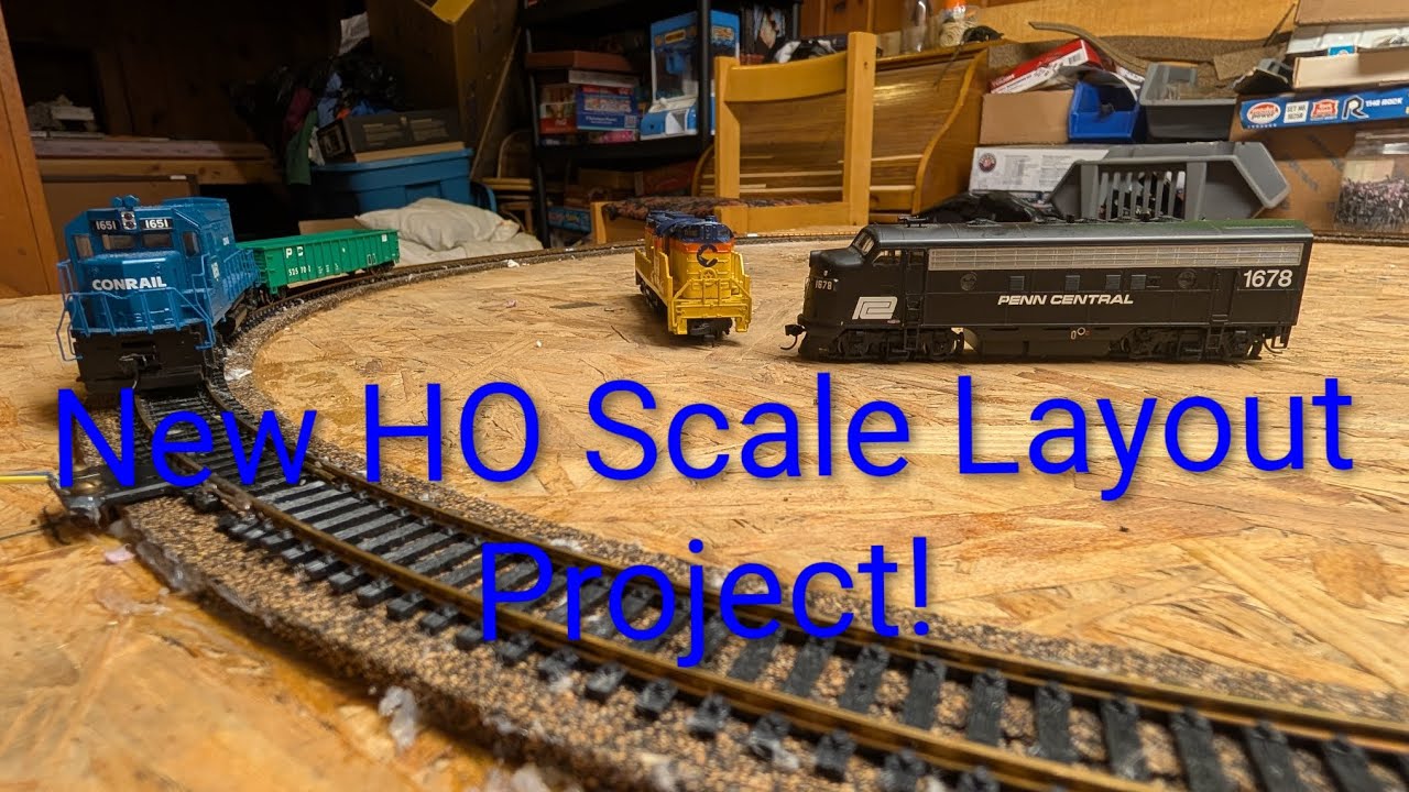 New HO Scale Layout Project! - YouTube