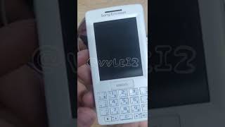 pre-presentation white sony ericsson m600