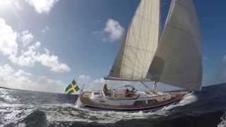Hallberg-Rassy 40 Mk II code zero sailing