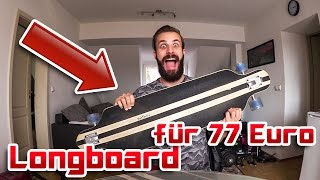 GÜNSTIGES Amazon Longboard für 77 EURO! Lohnt es sich?