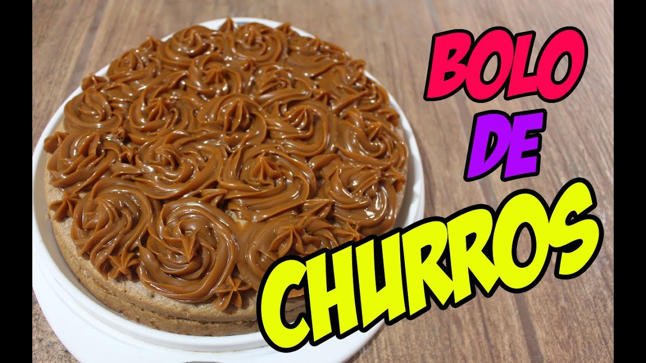 AGENDA NA COZINHA: BOLO DE CHURROS / CHURROS CAKE