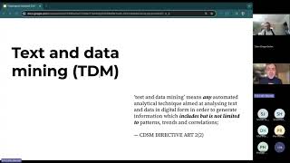 Webinar: Understanding the Impacts of Copyright on AI Development