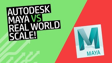 Autodesk Maya Tutorial - Working with real world measurements