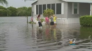 Parts Of Davie Under Water As Stormy Weather Continues