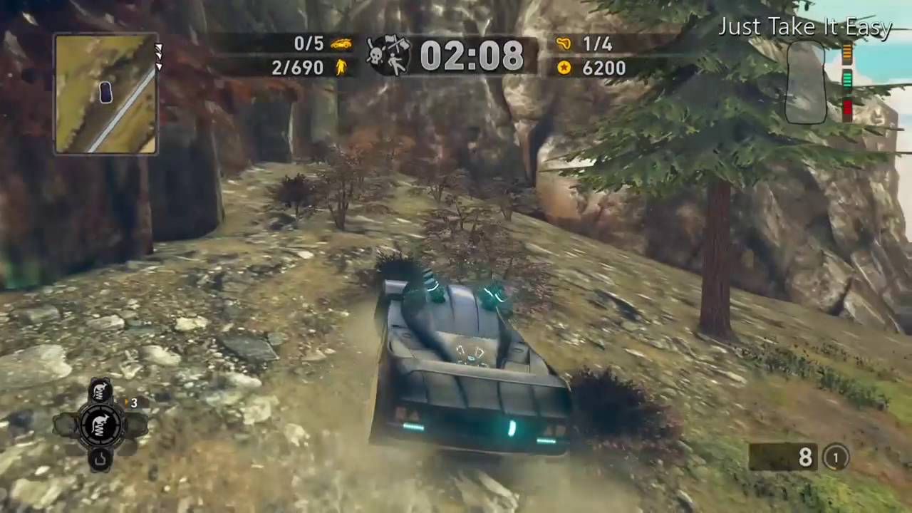 Carmageddon: Max Damage, Countryslide: Peds On Map Location