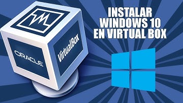 ✅ Cómo instarlar Windows 10 en Virtual Box 🎁 a partir de una imagen ISO