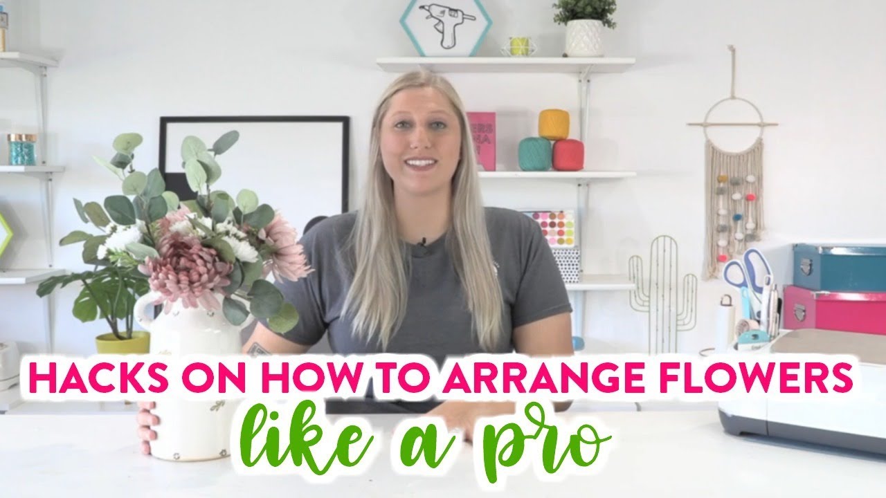 How to Arrange Flowers Like a Pro (with this easy HACK)