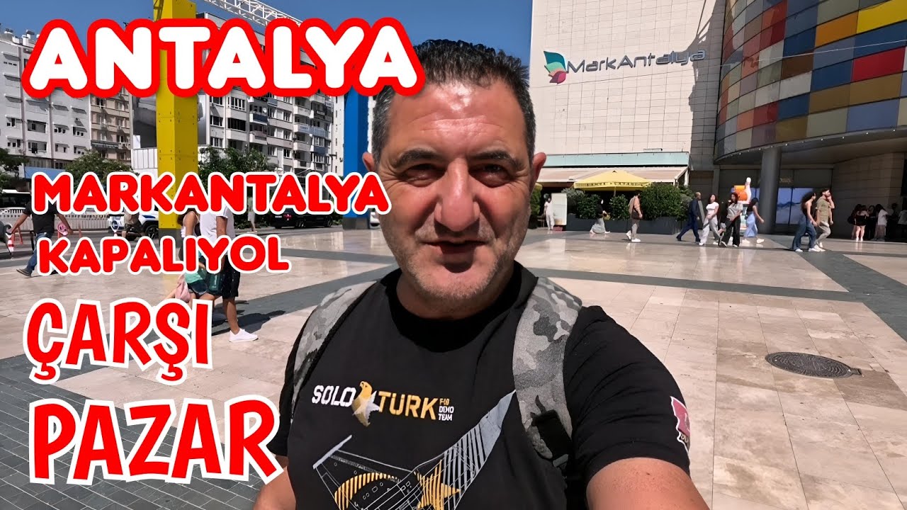 Relax Walking Tour,Antalya Çarşıyı geziyorum, MarkAntalya dan Kapalıyol ve Kaleiçi