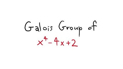 Galois group of x^4-4x+2