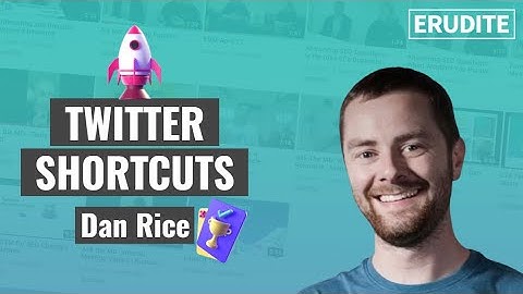 Twitter Shortcuts | Dan Rice | One Thing Wednesdays