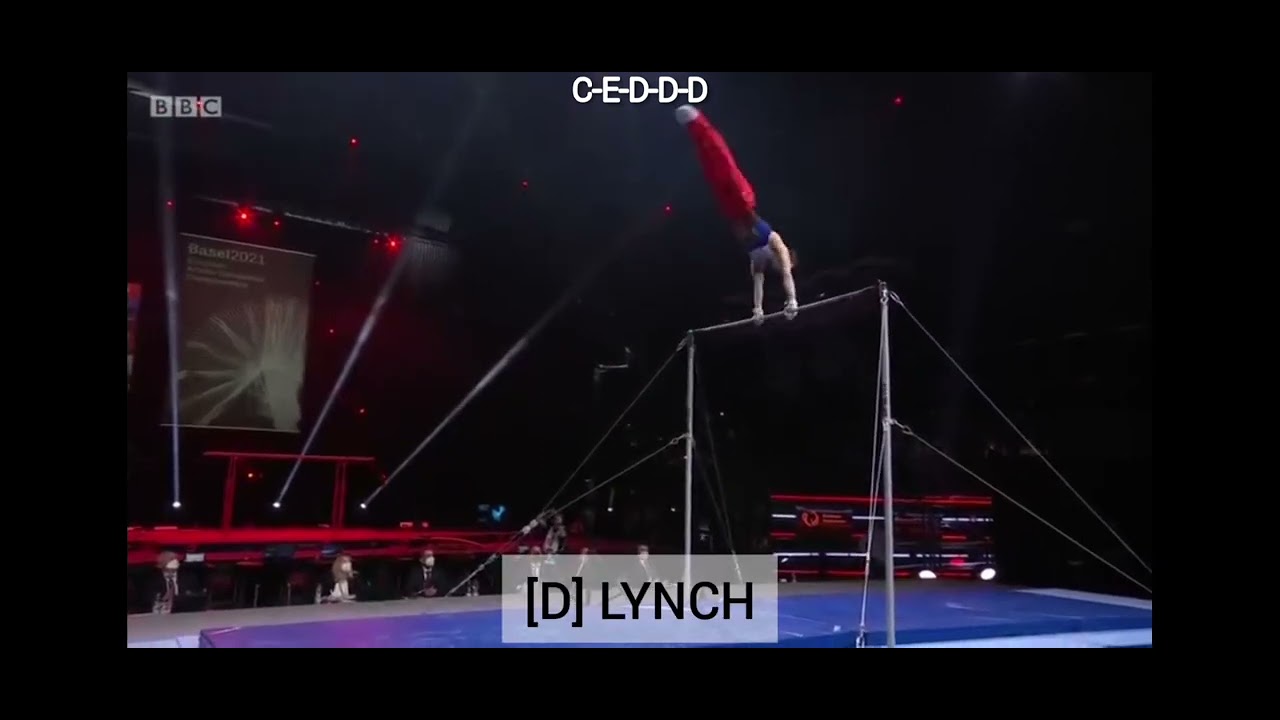 HB exercise David Belyavskiy (1st 14.066, RUS) - 2021 European Championships Basel - HB final