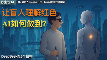 33」盲人能理解红色了？AI如何做到？｜DeepSeek｜AI人工智能｜GPT4o｜GPTo3｜多模态｜大模型｜豆包｜Manus｜ChatGPT｜深度求索｜OpenAI｜Claude