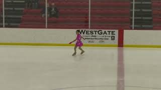 Ava Skates The King and I at Dogwood Competition 2022