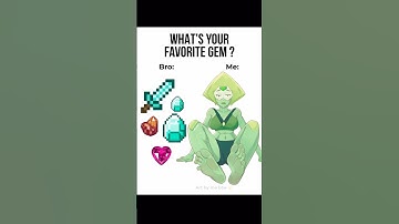 Best gem ? 👀#hilarious #meme #trend #peridot #stevenuniverse