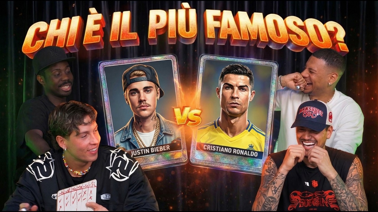 INDOVINA CHI É IL PIÙ FAMOSO🌍 PENITENZA ESTREMA con SCOSSA⚡️