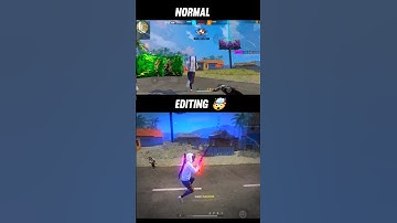 Normal + Editing 🤯 Free Fire Capcut Edit