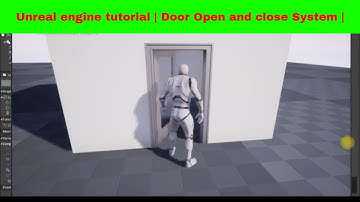 Unreal engine tutorial | Door Open and close System |