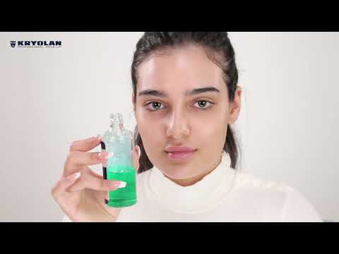 مكياج كريولان  الجل الأخضر الشفاف للبشرة المتقشرة