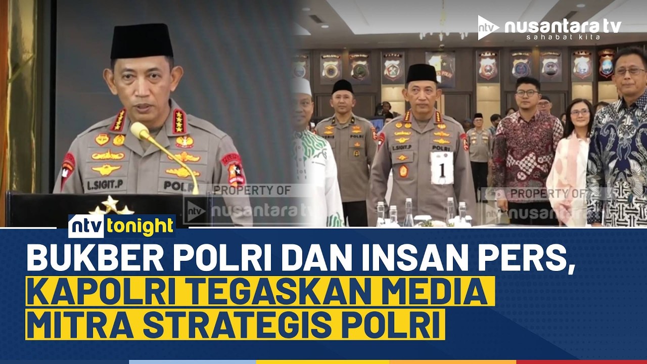 Mabes Polri Gelar Bukber dengan Insan Pers, Perkuat Sinergi Jaga Stabilitas Nasional | NTV TONIGHT