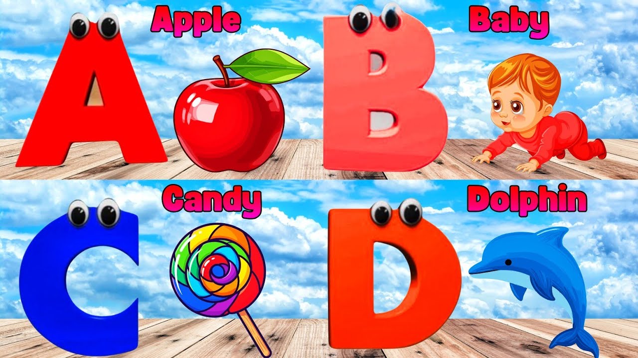 ABC Phonics Song | A Is For Apple Learn ABC Alphabet for Children ...