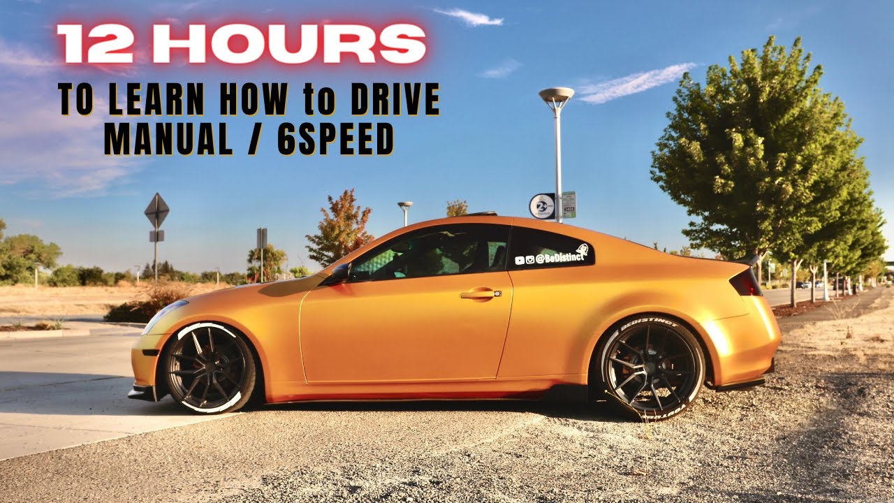 Learning Driving Manual 12 HOURS before I purchase my first 6 Speed Car