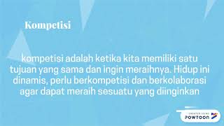 Perilaku taat, kompetisi dalam kebaikan dan etos kerja